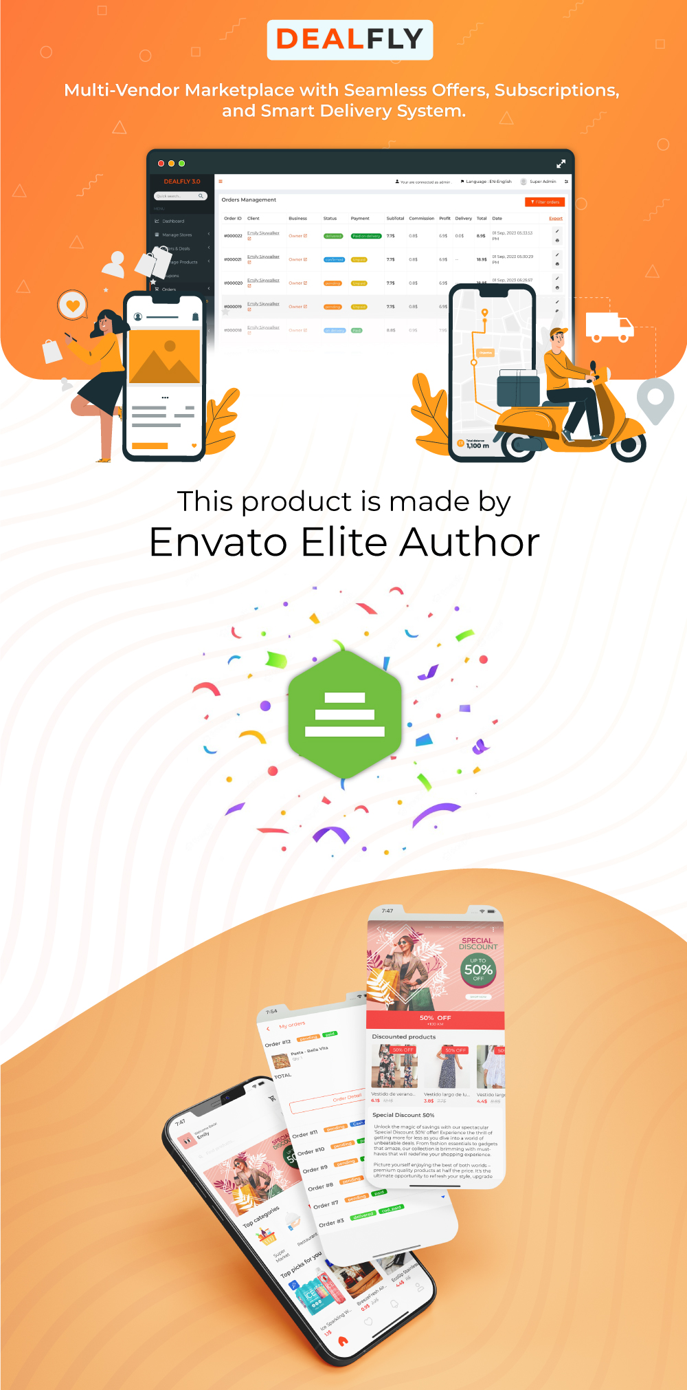 Dealfly - E-commerce & Multi-Vendor Marketplace with Offers, Subscriptions, and Delivery App V3.0 - 5