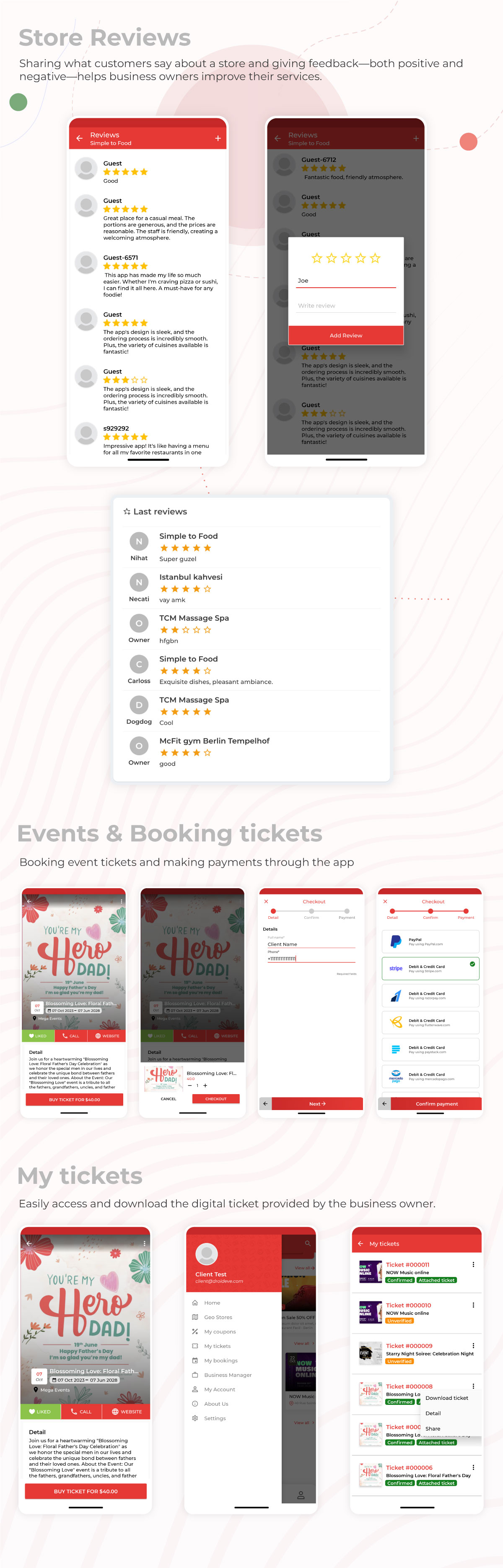 NearbyStores Android - Offers & Coupons, Events, Restaurant, Services & Booking 4.0 - 9